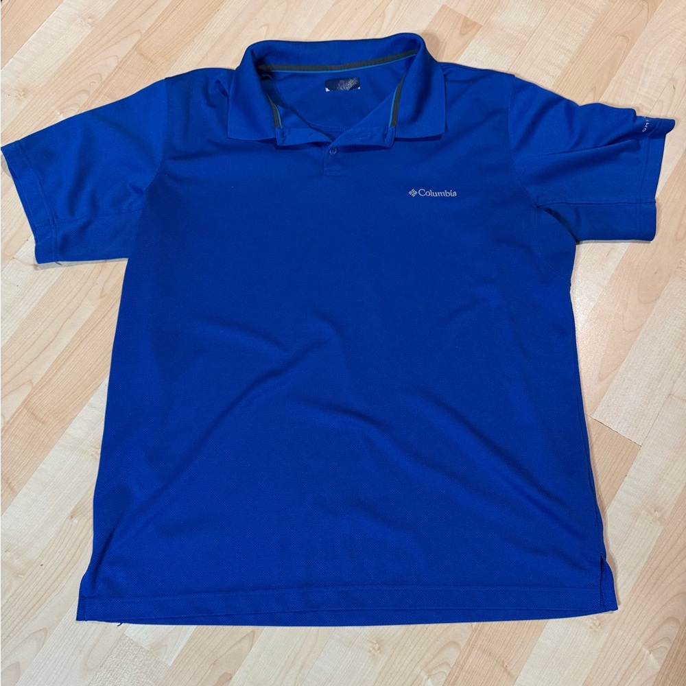 Columbia Collared Golf Tee Omni Shade
